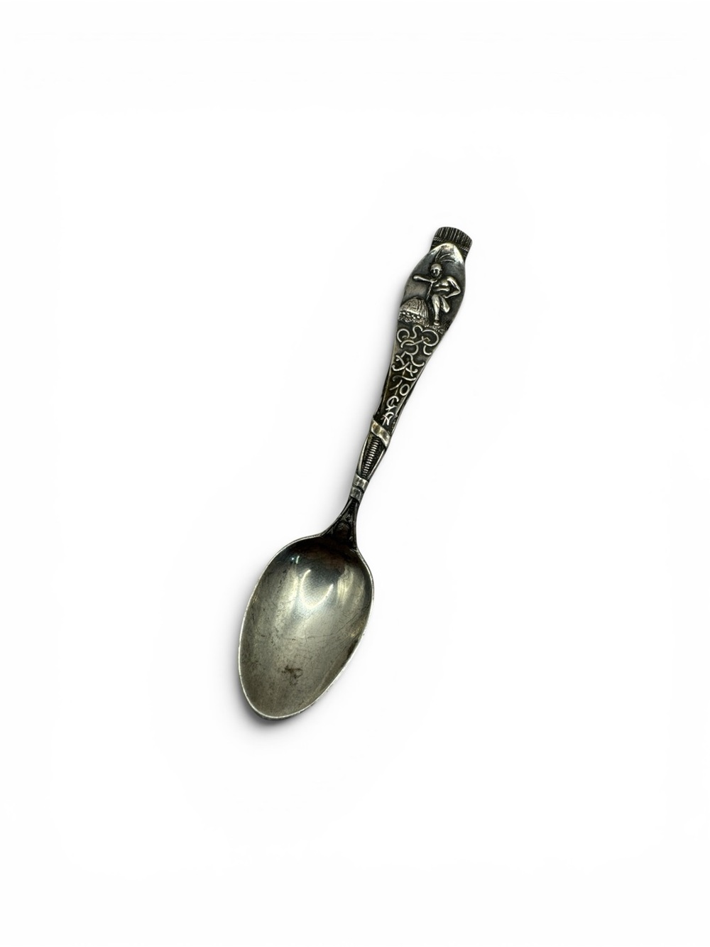 Vintage Sterling Silver Saratoga Native American Mini Spoon 4.25” 13 grams